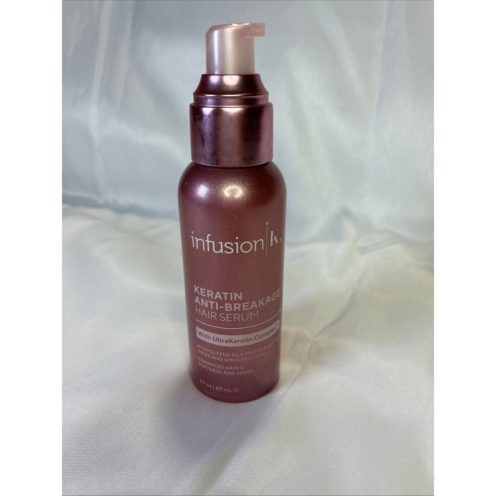 Keratin Anti-Breakage Hair Serum with UltraKeratin Complex - Silk Protein Eli...
